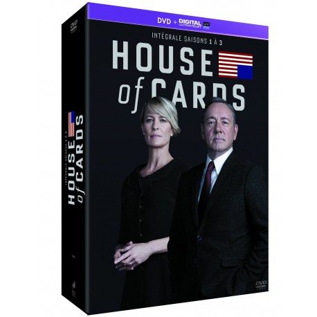 House of Cards - Intégrale saisons 1-2-3 [DVD + Copie digitale]