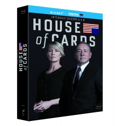 House of Cards - Intégrale saisons 1-2-3 [Blu-ray + Copie digitale]