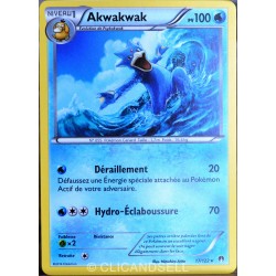 carte Pokémon 17/122 Akwakwak 100 PV XY - Rupture Turbo NEUF FR