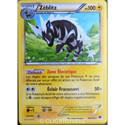 carte Pokémon 49/122 Zéblitz 100 PV XY - Rupture Turbo NEUF FR