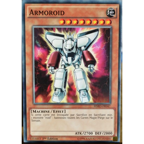 carte YU-GI-OH HSRD-FR047 Armoroid NEUF FR