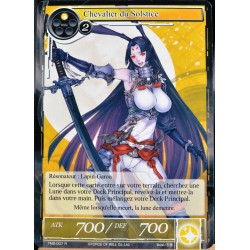 carte Force Of Will TMS-007 Chevalier du Solstice NEUF FR
