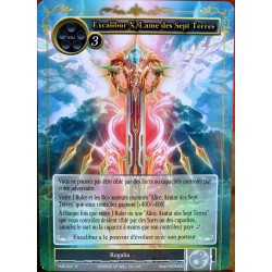carte Force Of Will TMS-091 Excalibur X, Lame des Sept Terres NEUF FR