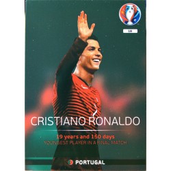 carte PANINI EURO 2016 #18 Cristiano Ronaldo