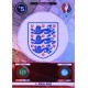 carte PANINI EURO 2016 #82 Team Logo England