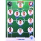 carte PANINI EURO 2016 #99 Eleven England