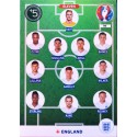 carte PANINI EURO 2016 #99 Eleven England