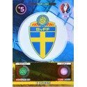 carte PANINI EURO 2016 #370 Team Logo Sweden