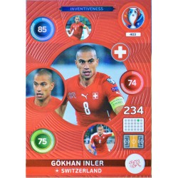 carte PANINI EURO 2016 #403 Gökhan Inler
