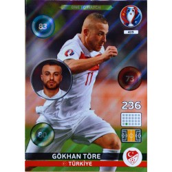 carte PANINI EURO 2016 #419 Gökhan Töre