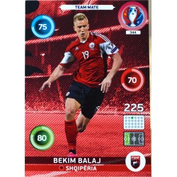 carte PANINI EURO 2016 #344 Bekim Balaj