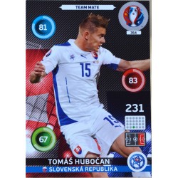 carte PANINI EURO 2016 #354 Tomas Hubocan