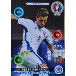carte PANINI EURO 2016 #356 Peter Pekarik