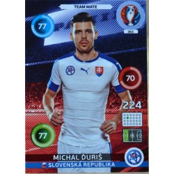 carte PANINI EURO 2016 #363 Michal Duris