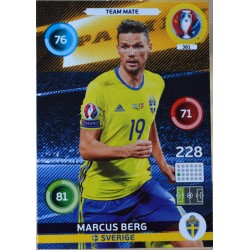 carte PANINI EURO 2016 #381 Marcus Berg