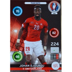 carte PANINI EURO 2016 #390 Johan Djourou