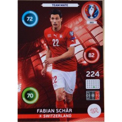 carte PANINI EURO 2016 #393 Fabian Schär