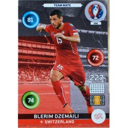 carte PANINI EURO 2016 #396 Blerim Dzemaili