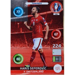 carte PANINI EURO 2016 #398 Haris Seferovic