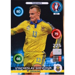 carte PANINI EURO 2016 #427 Vyacheslav Shevchuk