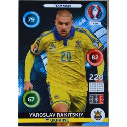 carte PANINI EURO 2016 #429 Yaroslav Rakitskiy