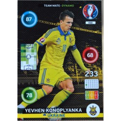 carte PANINI EURO 2016 #430 Yevhen Konoplyanka