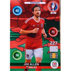 carte PANINI EURO 2016 #451 Joe Allen