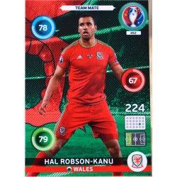 carte PANINI EURO 2016 #452 Hal Robson - Kanu 
