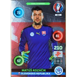 carte PANINI XL ADRENALYN EURO 2016 353/459 Goal Stopper Slovakia Matus Kozacik NEUF FR