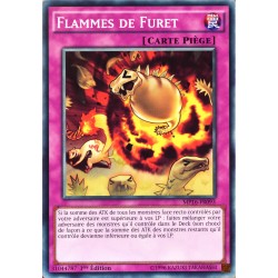 carte YU-GI-OH MP16-FR093 Flammes de Furet NEUF FR