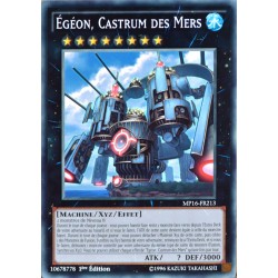 carte YU-GI-OH MP16-FR213 Égéon, Castrum des Mers NEUF FR