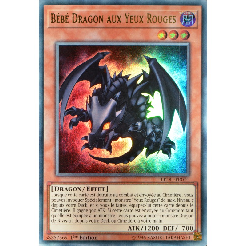 Bebe Dragon Aux Yeux Rouges Lds1 Fr010 Yu Gi Oh Sammeln Seltenes Com Sammelkartenspiele Tcgs