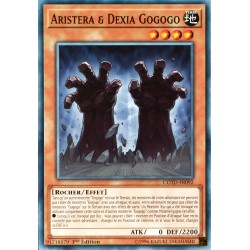 carte YU-GI-OH COTD-FR092 Aristera & Dexia Gogogo NEUF FR