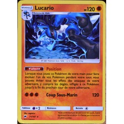 carte Pokémon 71/147 Lucario 120 PV - HOLO SL3 - Soleil et Lune - Ombres Ardentes NEUF FR