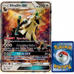 carte Pokémon SM91 Silvallié GX JUMBO 210 PV Promo NEUF FR