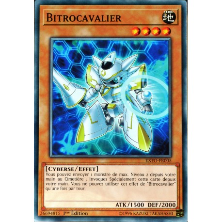 carte Yu-Gi-Oh EXFO-FR005 Bitrocavalier