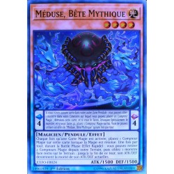 carte Yu-Gi-Oh EXFO-FR024 Méduse, Bête Mythique