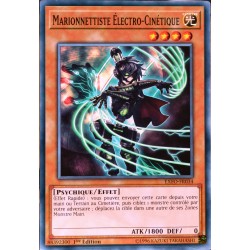 carte Yu-Gi-Oh EXFO-FR034 Marionnettiste Electro-Cinétique