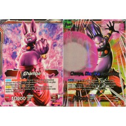 carte Dragon Ball Super BT1-001-R Champa // Champa, Dieu de la destruction