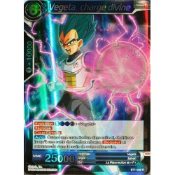 carte Dragon Ball Super BT1-036-R Vegeta, charge divine