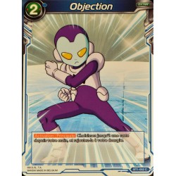 carte Dragon Ball Super BT1-052-C Objection