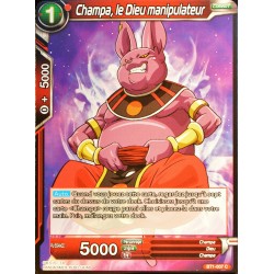 carte Dragon Ball Super BT1-007-C Champa, le Dieu manipulateur