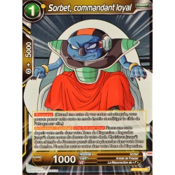 carte Dragon Ball Super BT1-092-UC Sorbet, commandant loyal