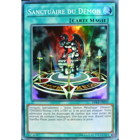 carte YU-GI-OH DPKB-FR035 Sanctuaire Du Démon NEUF FR