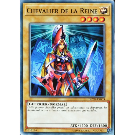 carte YU-GI-OH DPYG-FR003 Chevalier De La Reine NEUF FR