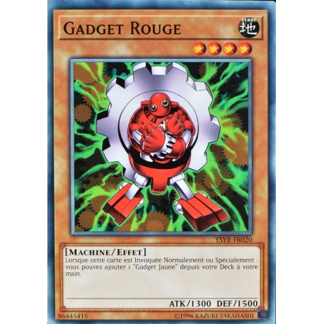 carte YU-GI-OH YSYR-FR020 Gadget Rouge NEUF FR