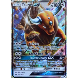 carte Pokémon 100/149 Tauros GX 180 PV SM1 - Soleil et Lune NEUF FR