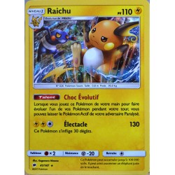 carte Pokémon 41/147 Raichu 110 PV - HOLO SL3 - Soleil et Lune - Ombres Ardentes NEUF FR