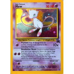 carte Pokémon 9 Mew promo 50 PV - HOLO  NEUF FR