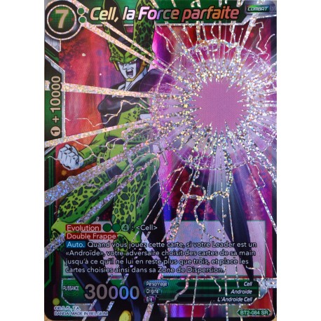 carte Dragon Ball Super BT2-084-SR Cell, la Force parfaite NEUF FR